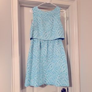 The limited blue dress